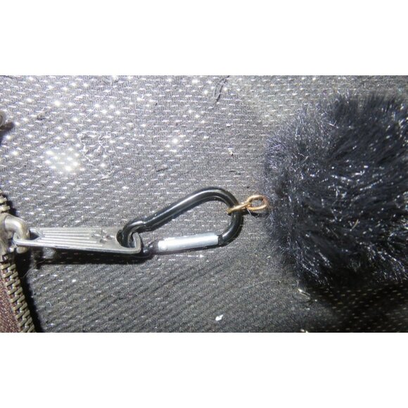 PATRICIA NASH Vintage Black Floral Tooled Leather Zip Around Long Wallet Wristle - Picture 13 of 13